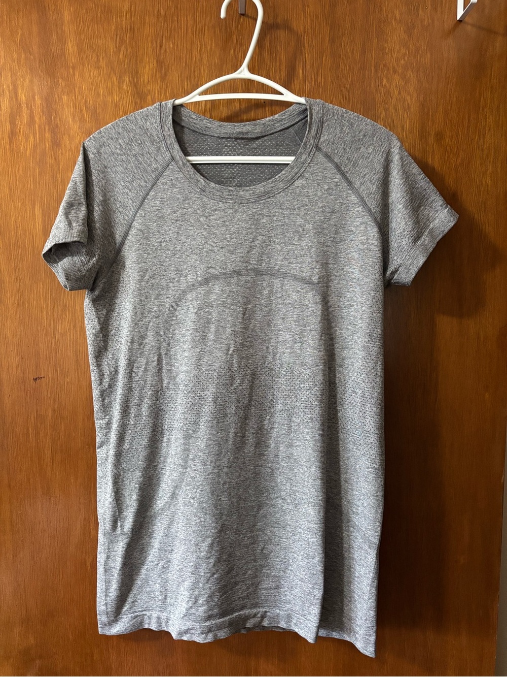 lululemon athletica Gray Heather Short-Sleeve Performance Tee